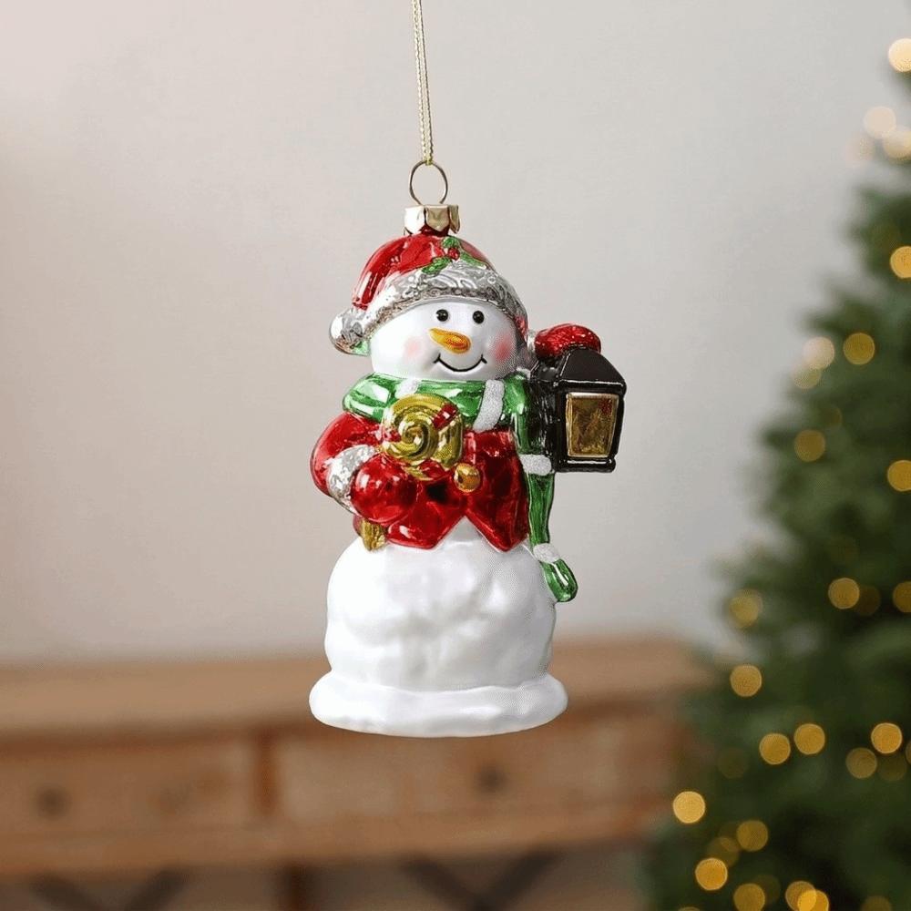 Snowman Christmas Tree Decoration Colorful DIY Christmas Decoration Christmas Gift