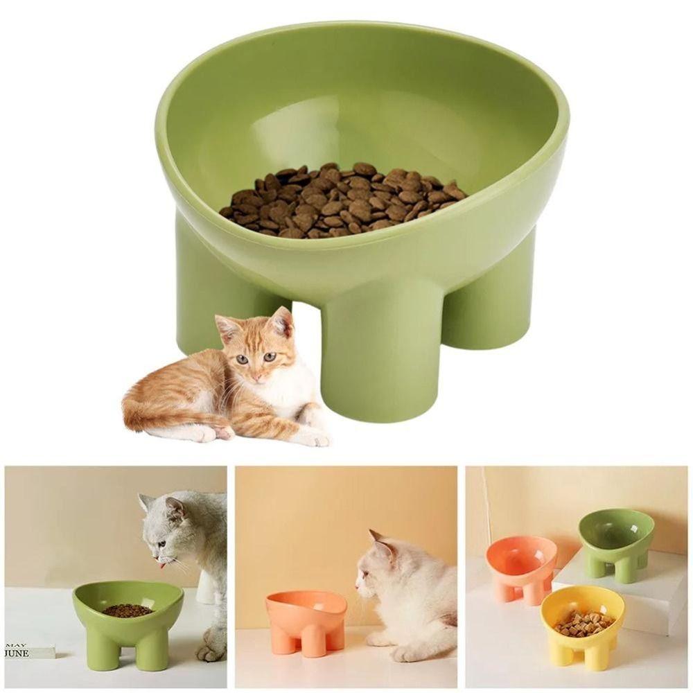 4-Color Cat Bowl Non-Slip Pet Food Bowl New Dog Bowl  Pet Feeding Supplies