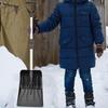 Kids Shovel Adjustable Winter Shovel With D-Grip Handle Multifunctional Sleigh Shovel Kids Digging Snow Shovel For Car Driveway
