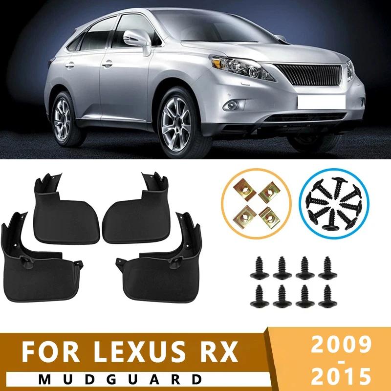 

Mud Flaps Fit for LEXUS RX 2009-2015 2010 2011 2012 2013 2014 Mudguards Tire Fenders Splash Proof Accessories Wheel Guards 4ps RX 2009-2015