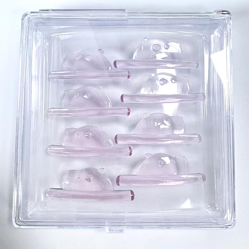 Glueless Bear Lash Lift Rods Salon Self Sticky Lash Lift Pad Private Label Panda Lash Lift shields Reuseable Eyelash Perm Pads