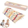 Up Sticks Stick Suppe Spielzeug Aufsammelstäbchen Set Holz Aufsammelstäbchen Aufsammelstäbchen Spiel Holz Mathe Spielzeug