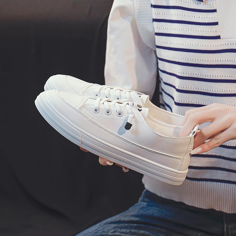 Little white shoes women's spring sports shoes women's shoes student casual shoes flat single shoes maternity shoes low-top shoes