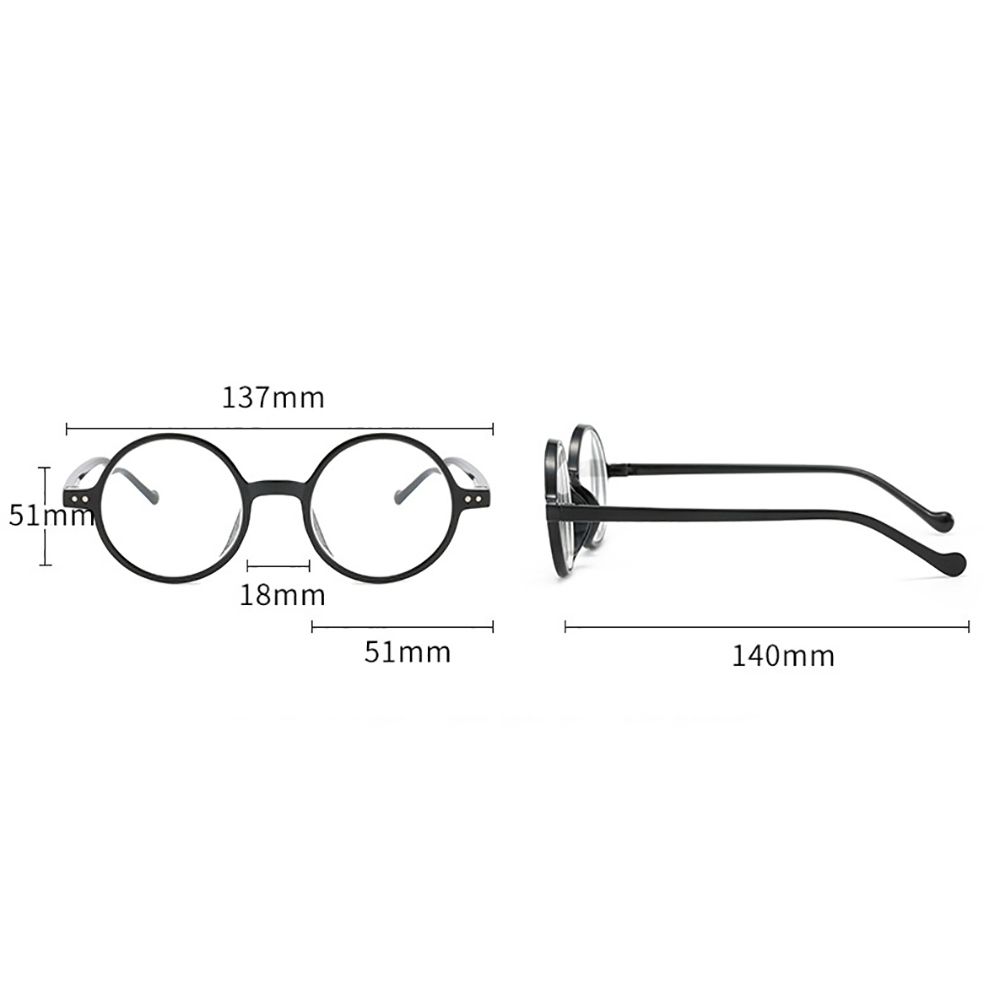 Rice Nail Round Presbyopic Glasses Hyperopia Eyewear Glasses Computer Glasses Reading Glasses