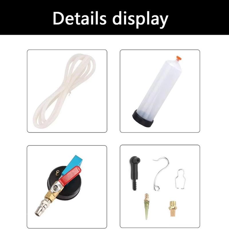 Auto Car Brake Fluid Extractor Pump Oil Change Replacement Tool with Hose Manual Fuel Suction Filler Fluid Oil Change Evacuator