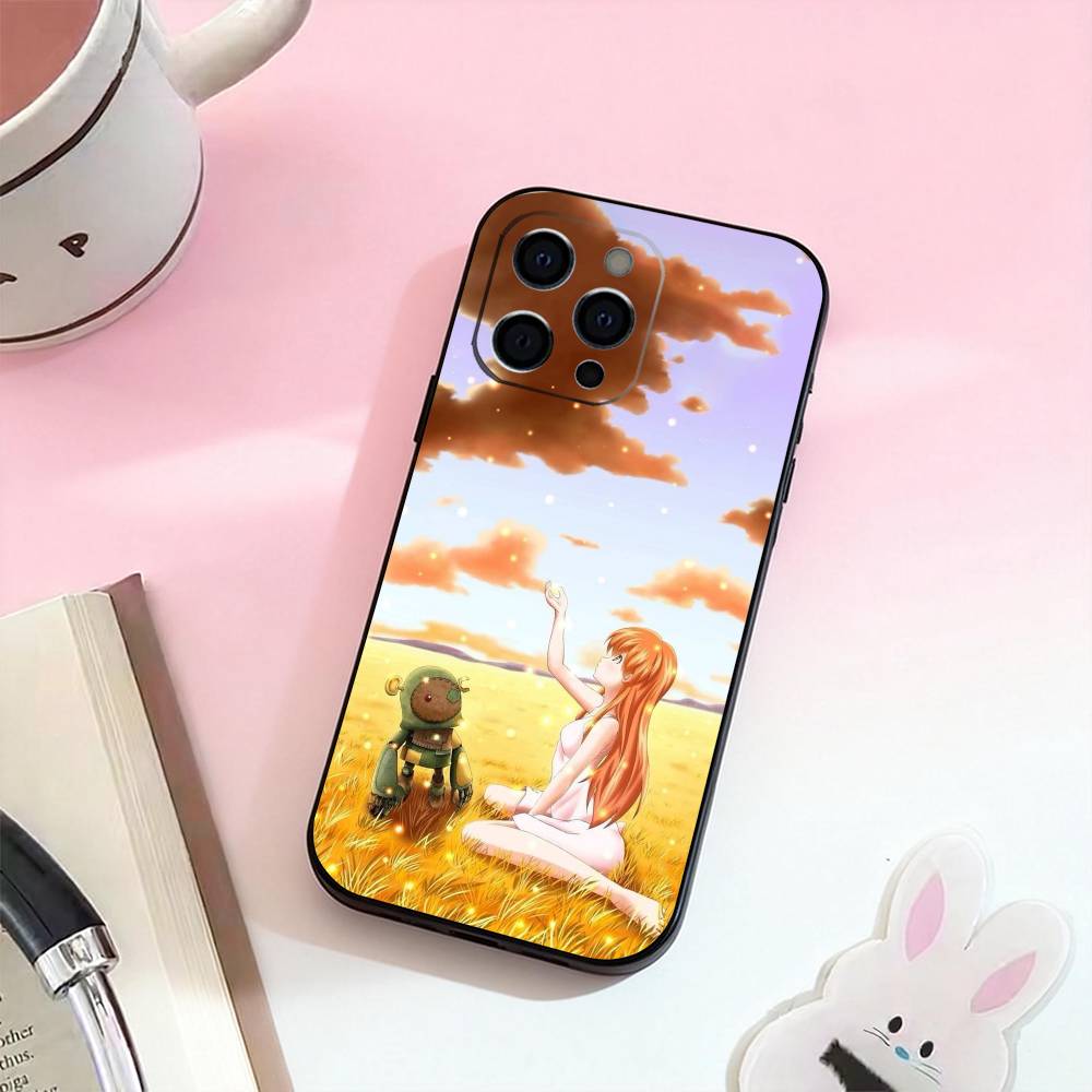 Anime C-Clannad The cutest   Phone Case For iPhone 17,16,15,14,13,12,11 Plus,Pro Max,Soft Silicone Black Cover