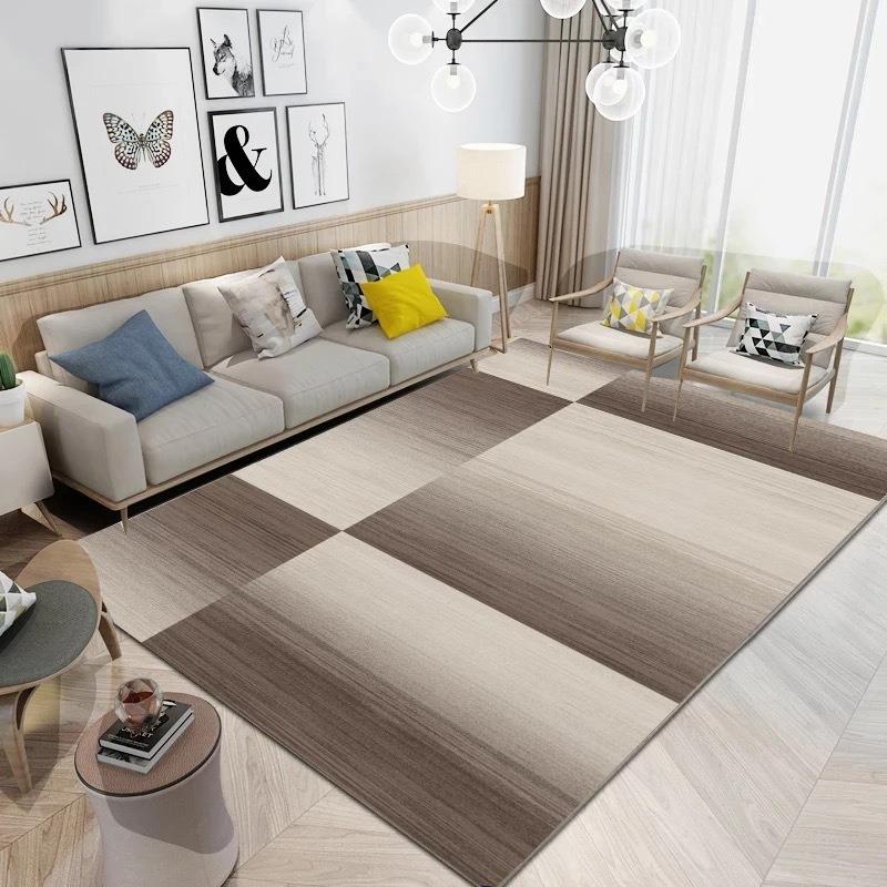 Geometric Abstraction Pattern Carpet Living Room Decoration Hallway Large Size Decor Rugs Bedroom Home Hotel Floor Mat Washable