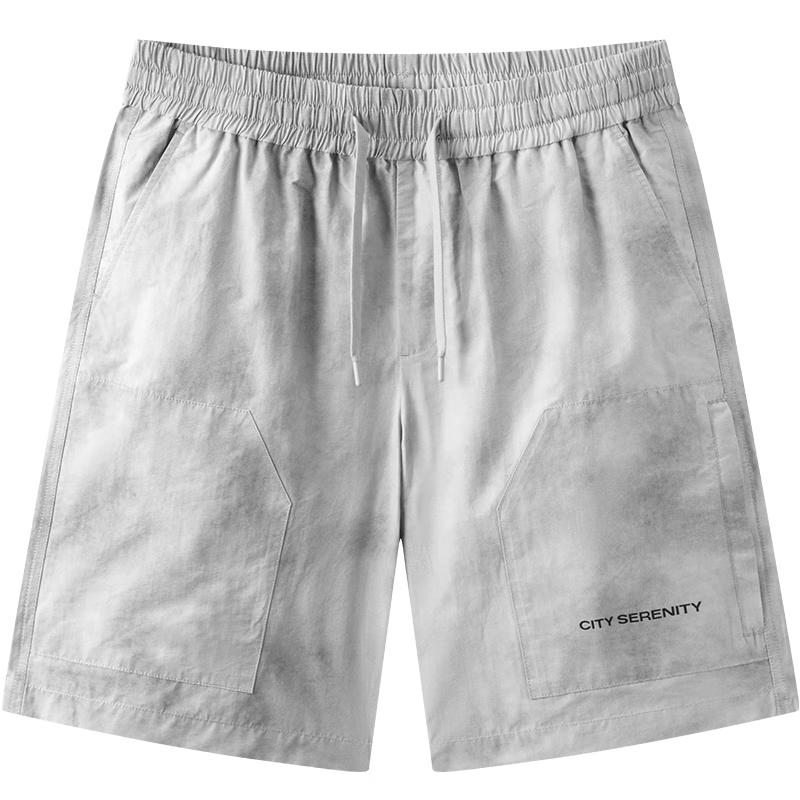 

Semir Men s 2025 Summer Distressed Loose Straight Cargo Shorts M