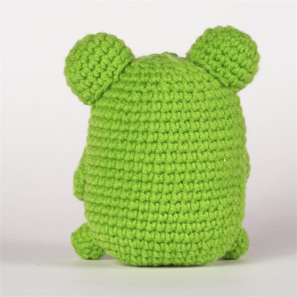 DIY Frog Owl Penguin Crochet Kits Beginner DIY Crochet Starter with Yarn, Crochet Hook, Needle, Knitting Marker, Eyes