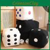 Dice Plush Toy Cartoon Stuffed Doll Cushion Home Decoration Cute Gifts Kids