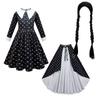The Family Addams Cosplay Costumes For Halloween Party Dress Up