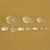 Diameter  6mm~40mm High power LED lens No Edge glass Plano convex lens Condenser  Stage lens