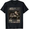 Motley Crue 1981 Heavy Metal Band Logo Home Sweet Home Album Art Tshirt Vintage Tee For Concerts