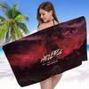H-Hellfest Band Anime Beach Swimming Towel Soft Absorbent Washcloth Children's Gifts for Kids Travel Camping Gym