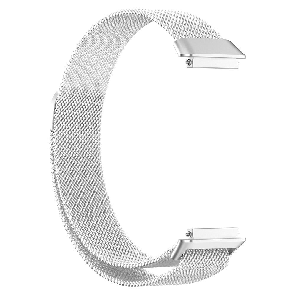21cm Watch Strap Stainless Steel Magnetic Mesh Milanaise Loop Band Compatible For Huawei Band 7