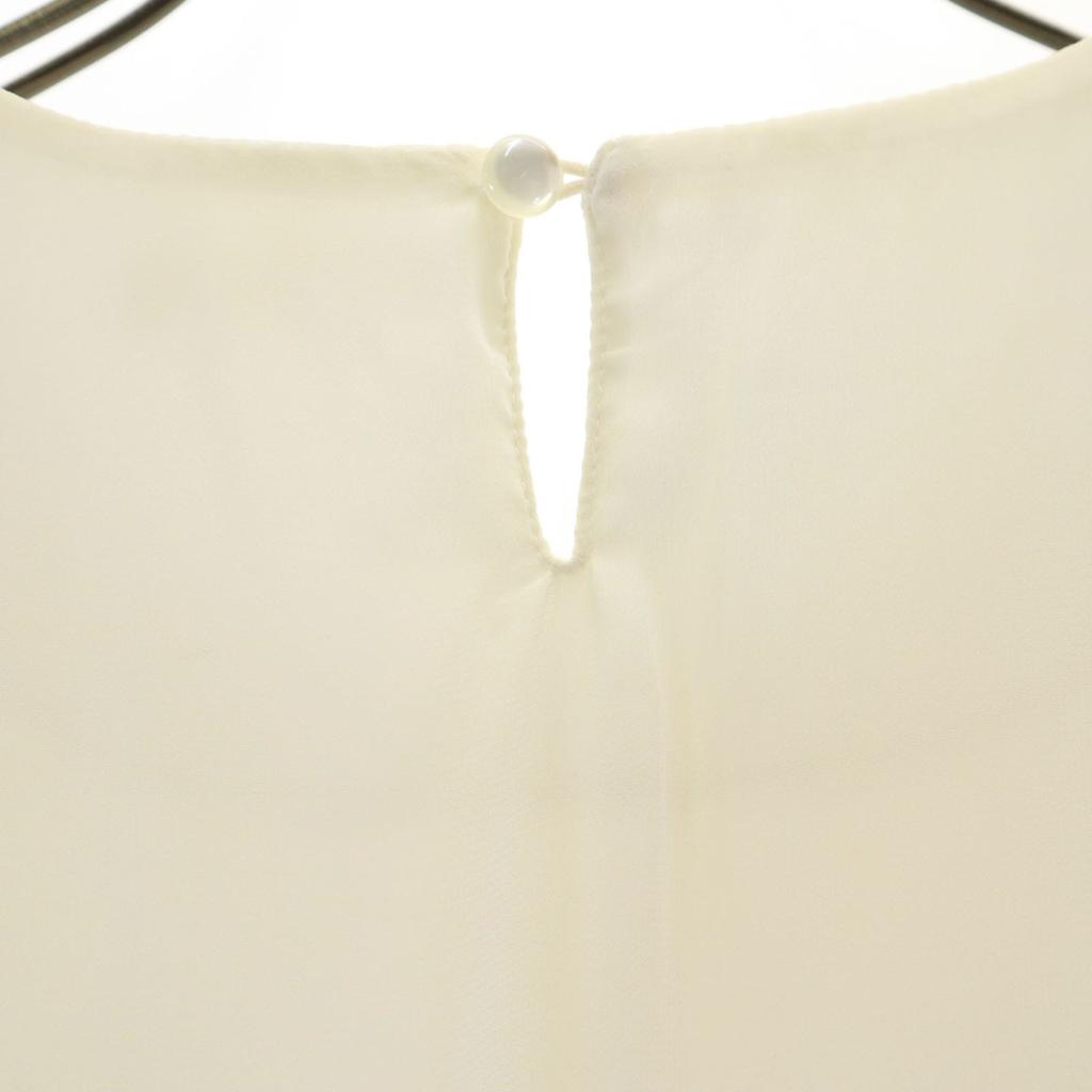 MIIA No sleeve Ruffled sleeves shirt 160 Off-white Kid's Used