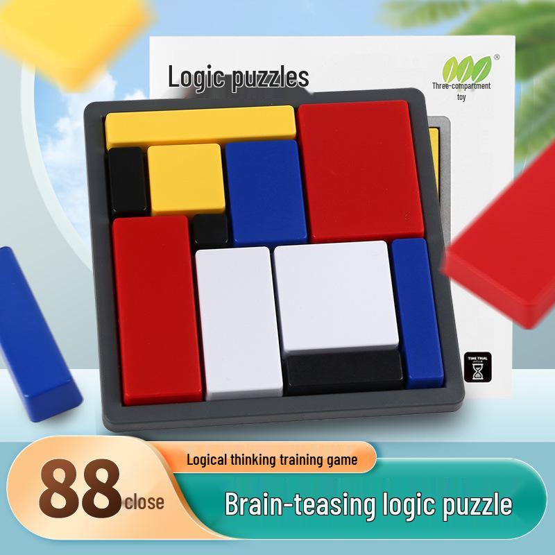 Educational Logic Puzzle Blocks: Parent-Child Interaction & Intelligence Development Game for Kids