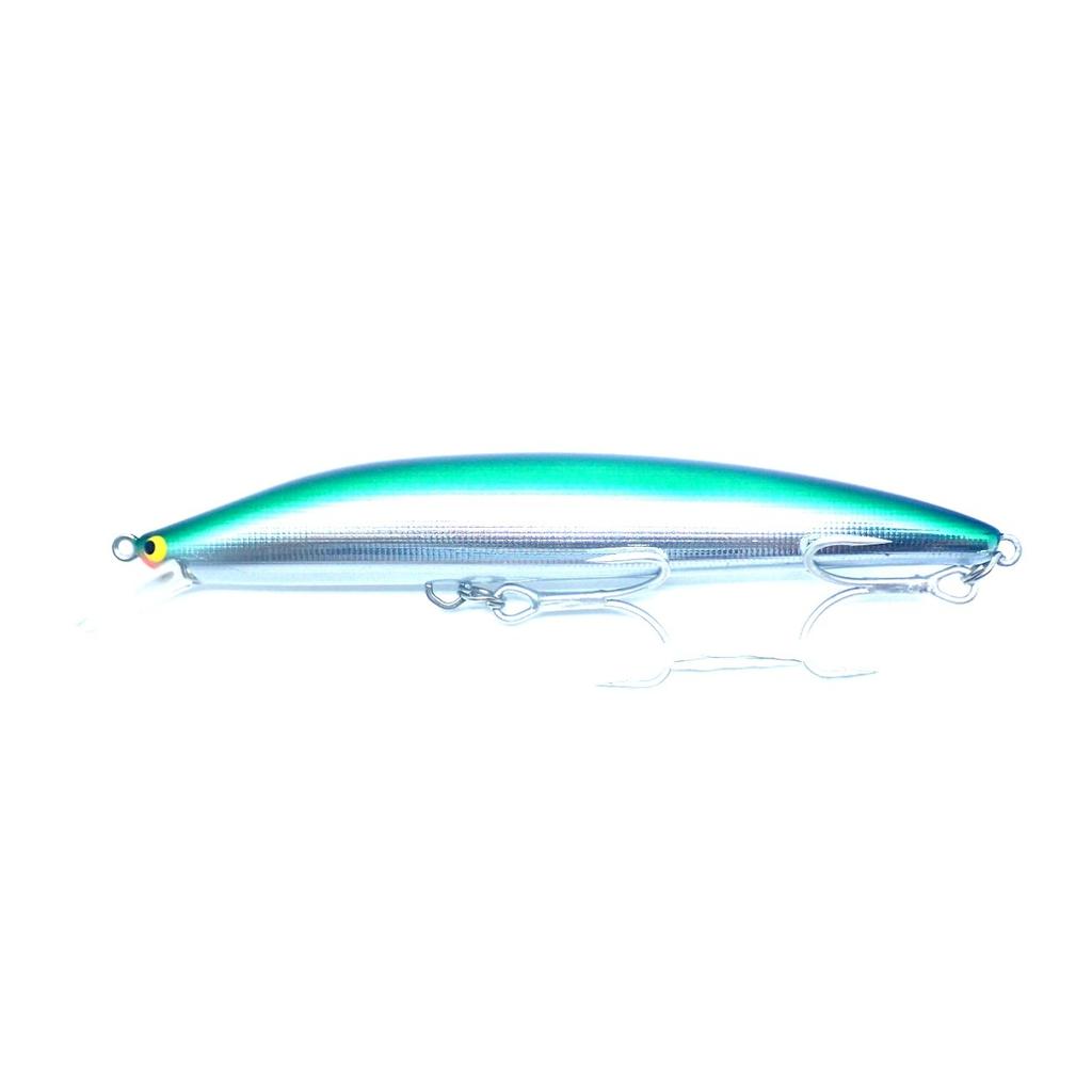TackleHouse Minnow Second Generation K2S 122mm 22g Silver Marine Green K2S122 Lure K-TEN #113