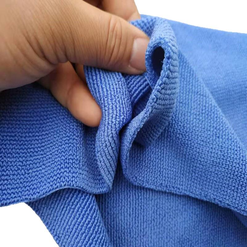 Large Pearl Fiber Microfiber Car Wash Towel - Double-Sided, Absorbent, Warp Knitted Cleaning Cloth