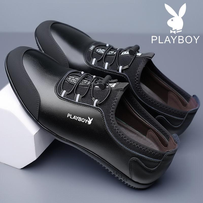 Gongzi Genuine Men's Shoes Leather Casual Breathable Leather Shoes Men's Summer Versatile Doudou Shoes
