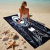 Nightmare Before Christmas Stylish Digital Printing Beach Towel Quick Drying Absorbent Blanket For Beach Pool Gym Travel Christmas Gift C9211598