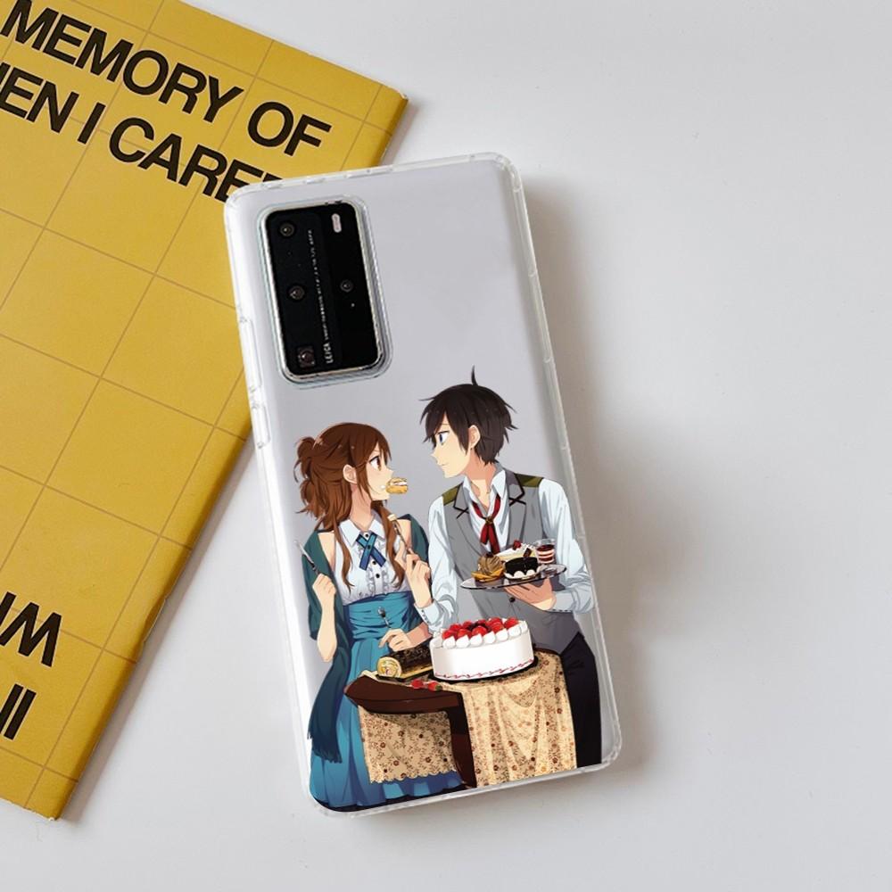 Anime Horimiya Phone Case for Samsung S10 20 22 23 A10 40 for Xiaomi10 Note10 for Huawei P50 20 Honor60 70