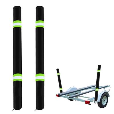 Oversized Safety Reflective Boat Trailer Guiding Poles Cover Set of Two