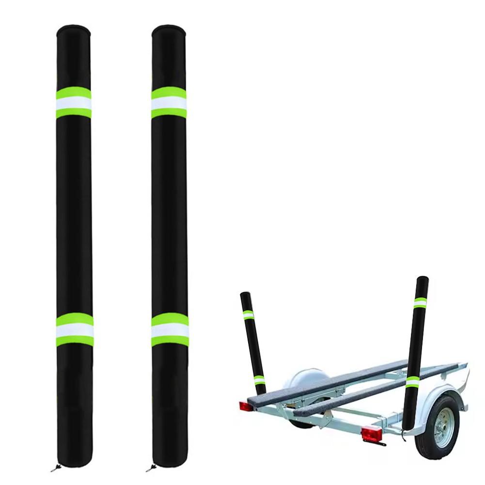 Oversized Safety Reflective Boat Trailer Guiding Poles Cover Set of Two