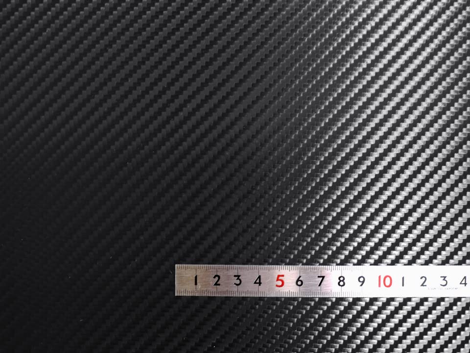 Synthetic Leather Carbon Leather 92 X 44 Cm Fabric, (black)