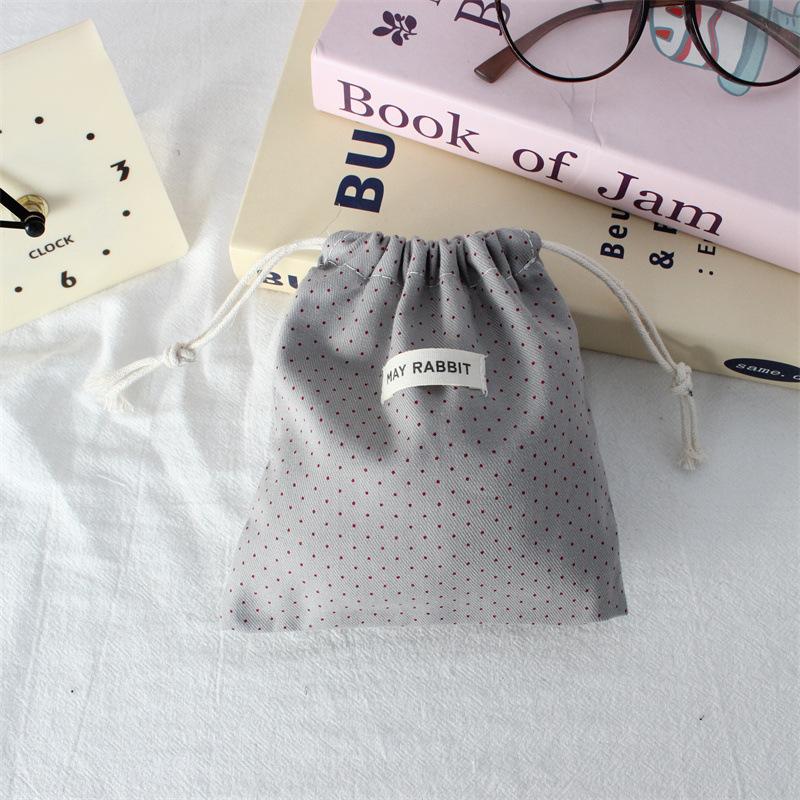 

Portable Drawstring Bag Cute Mini Drawstring Bags Walking Key Coin Purse Travel Organizer Bags Toiletries Bag Jewelry Dust Bag