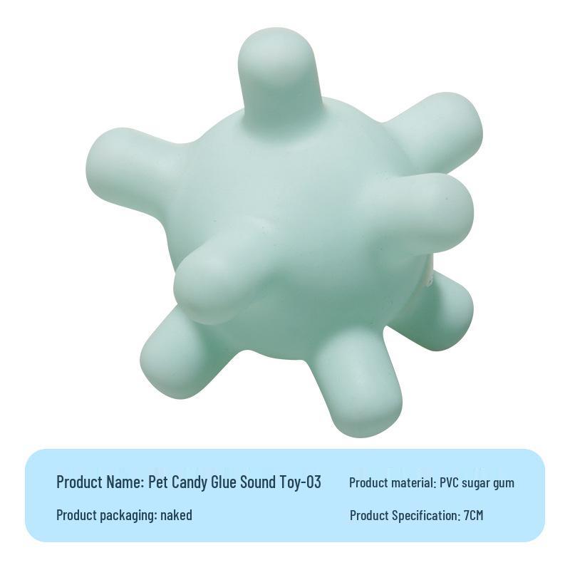 Vinyl Simulation Toy Ball for Small and Medium Dogs - Sounding Pet Ball