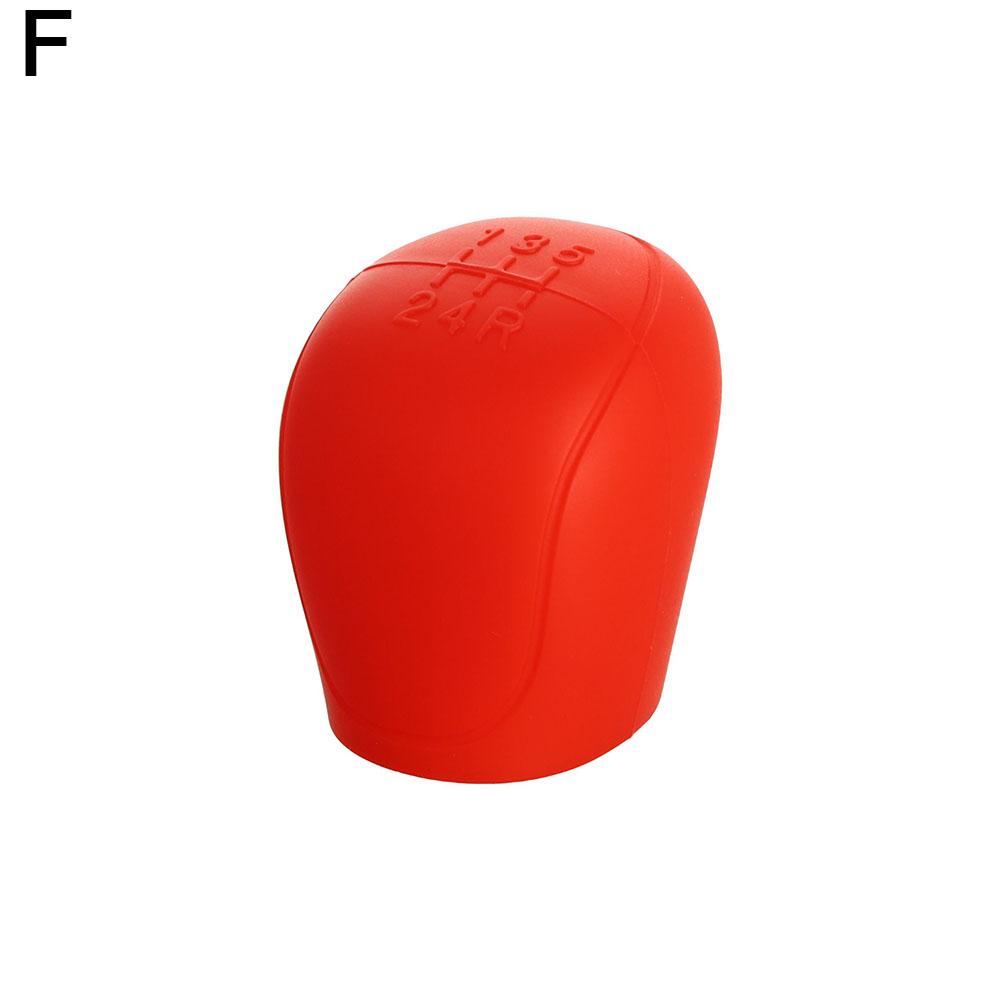 Car Gear Shift Collars for Ford Focus 2 3 4 MK2 MK3 MK4 Fiesta Ecosport MT Silicone Car Shift Knob Cover Handbrake Cover