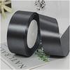 100% Polyester Single Face Satin Ribbon Roll 38 mm 1.5 Inch Custom Printed for Decoration and Wrapping