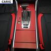 For CHANGAN CS75 18-21 Gear Panel Sticker Modified Carbon Fiber Interior Car Protective Film Accessories Modification