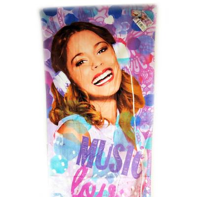 [L4151] - Beach Towel 'Violetta' Purple (70x140 Cm)