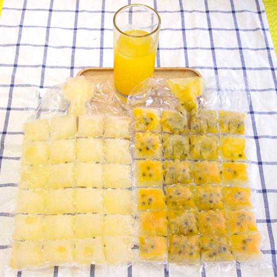 20Pcs Disposable Ice Bags Self-sealing Easy To Release Leak-proof BPA-Free Ice Making Ice Cube Mold Trays Kitchen Supplies