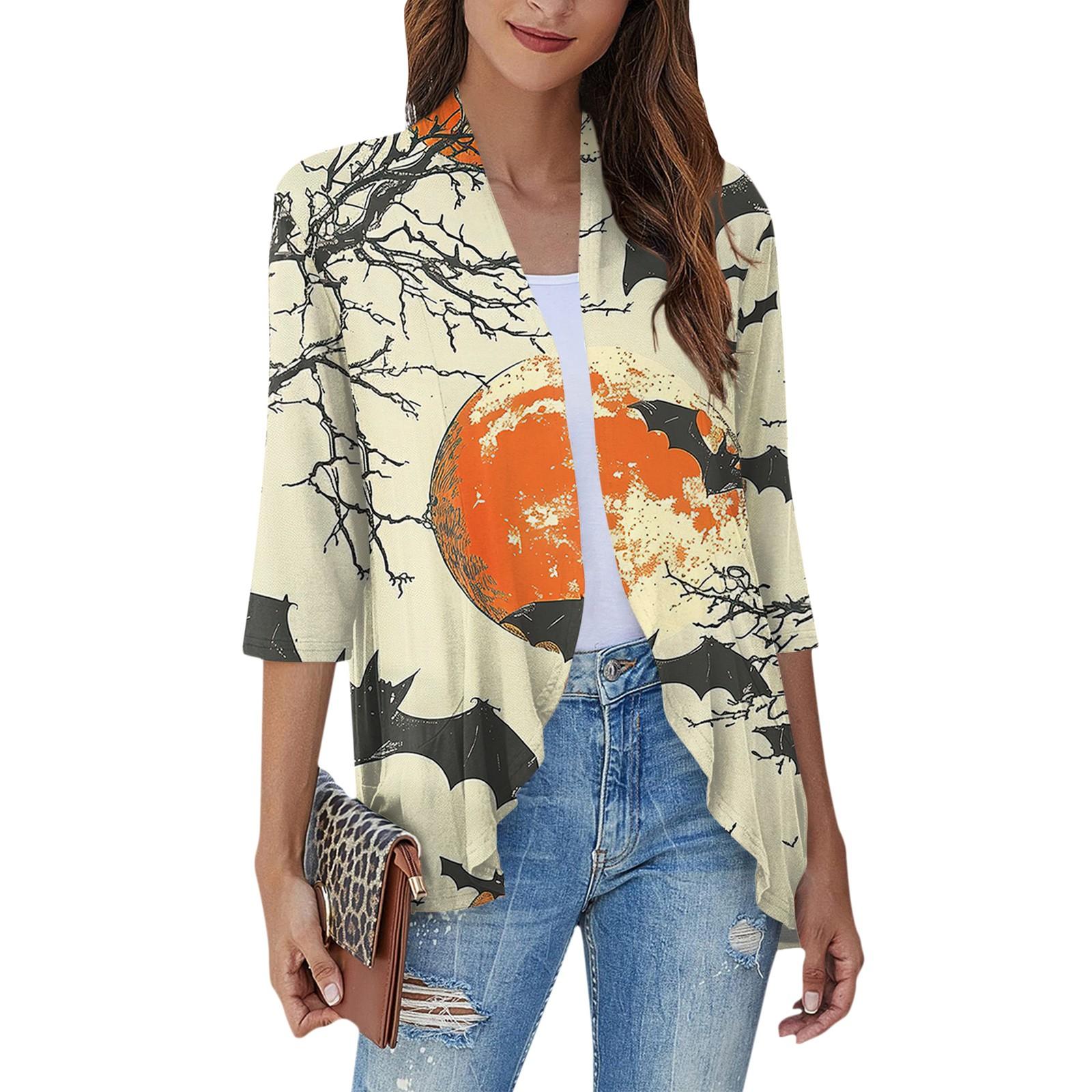 

Женская повседневная мода с рукавом три четверти, мягкий драпированный жакет-кардиган с оборками L бежевый