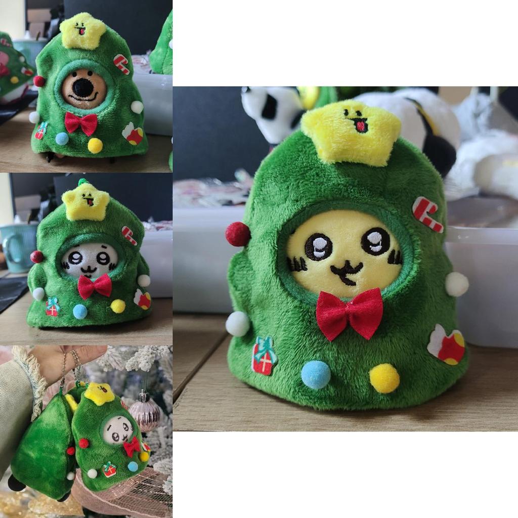 Christmas Tree Linabell Chiikawa Usagi Stuffed Toy With Short Plush Material For Christmas Tree Decoration