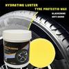 Car Tire Shine Black Shine 150ml Tyre Polishing Paste Cleaning And Blackening With Sponge Applicator For Truck Motorcycle RV