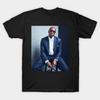 Asian Size Men Black Print T-shirt Dave Chappelle Comedy Without A Pause No-Cut Heat Transfer Print Cotton Tshirt
