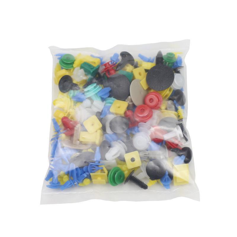 Car Interior Mixed Buckle Clip Set - Door Panel, Trunk Seal, Fender, Ceiling, Screw, Button