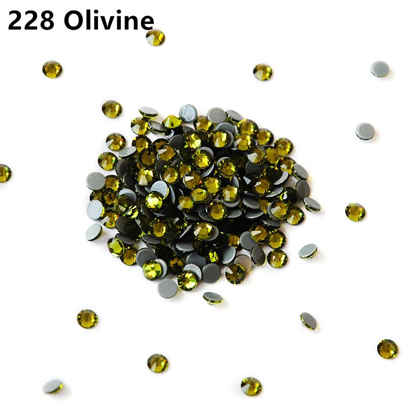 China Bulk Hot-fix Flat Back Rhinestones Bulk Crystal Glass Hotfix Rhinestones for Clothing Garment