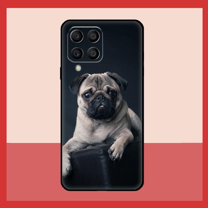 

Pug Dog French Bulldog Case For Samsung Galaxy M52 M32 M53 M16 M11 M21 M31 M35 M12 M13 M14 M15 M36 M56 M55 M34 M54 Samsung M21