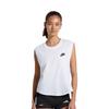 Nike Tank Tops Women's White Crew Neck Moderate Other FB8226-100