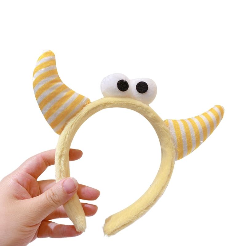 

Girls Cartoon Headbands Funny Clown Horn Headwear Hair Bands Accessories Spring Hair Bands Birthday Party