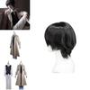 Sophisticated Dazai Osamu Cosplay Outfit Wig Trench Coat Bungo Stray Dog Halloween Carnival