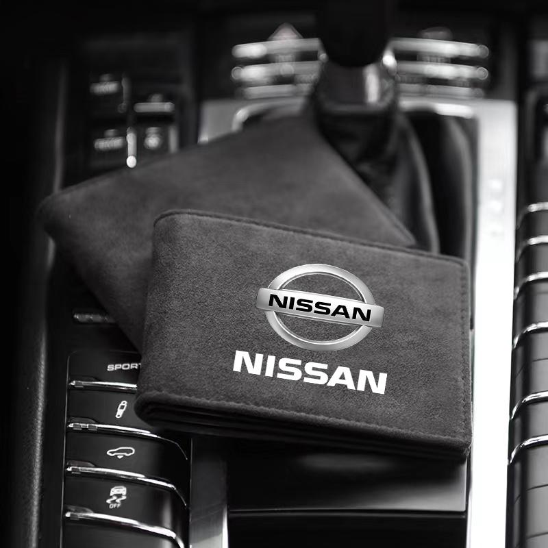 1 Stück Leder Kreditkartenetui Auto Fahrdokumente Schutzhülle Für Nissan Nismo X-Trail T32 T31 Qashqai Tiida Teana Autostyling