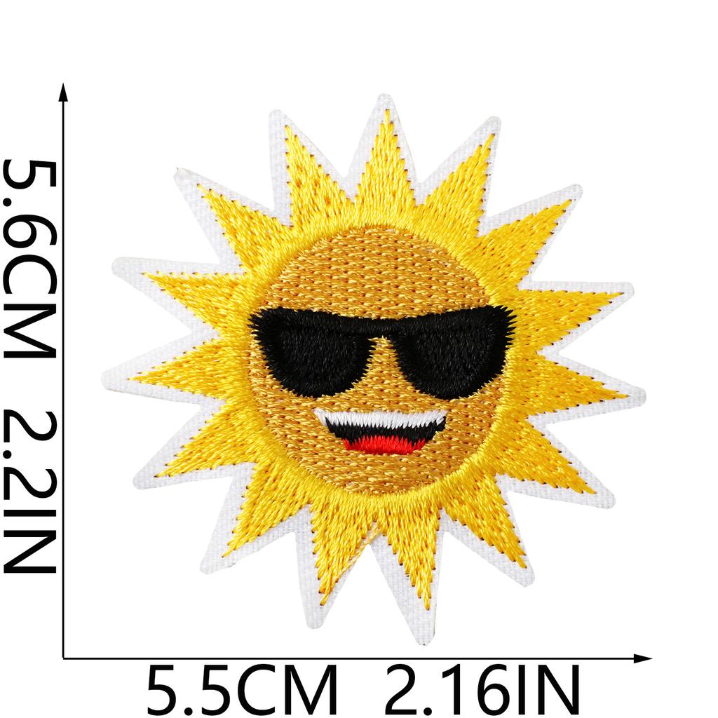 European Festival Pattern Embroidery Cloth Sticker Multi-National Festival Pattern Clothing Bag Self-Adhesive Ironing Decorative Patch Sticker