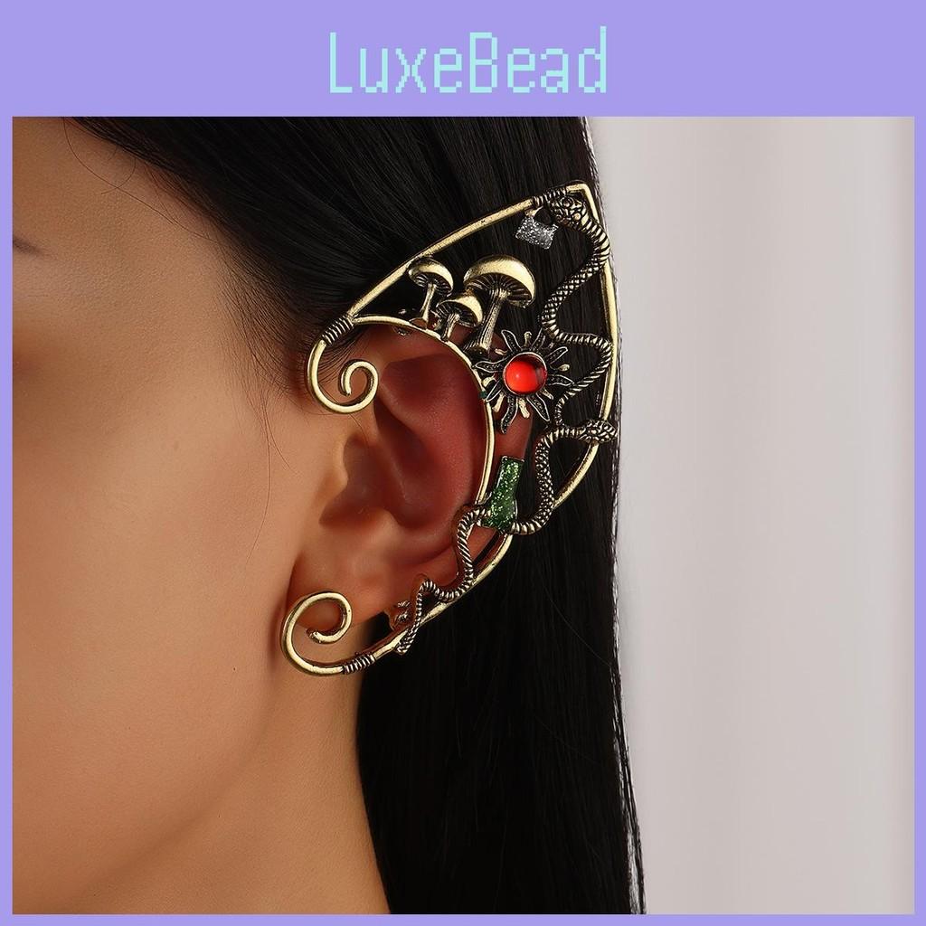 Snake Vintage Cuff Earrings For Women With Alloy Material And Animal Pattern For Daily Use