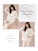 Autumn 2025 Women's Long Sleeve Cardigan Pajamas - Cute Ins Style Homewear
